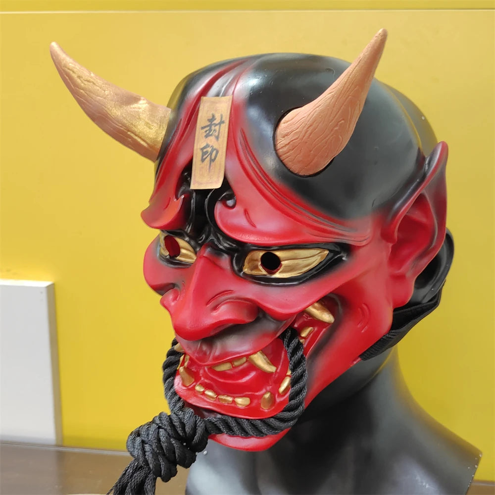 Máscara de Demonio Japonés – Colección y Decoración