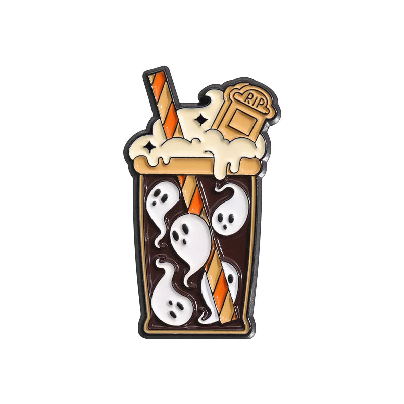 Pins de Cafés de Halloween