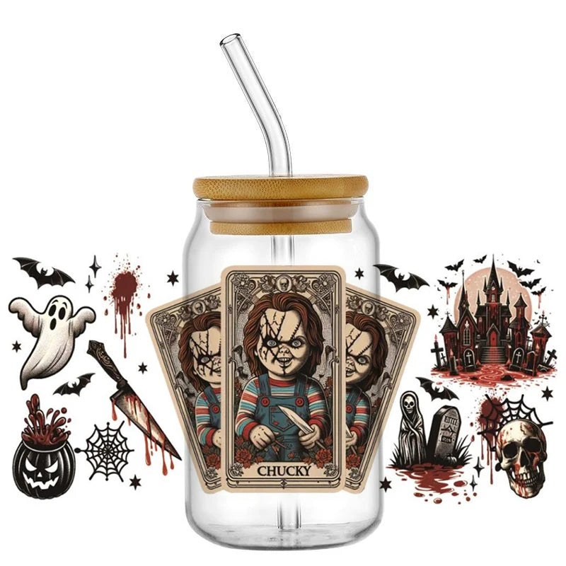 Pegatinas Tarot Terror