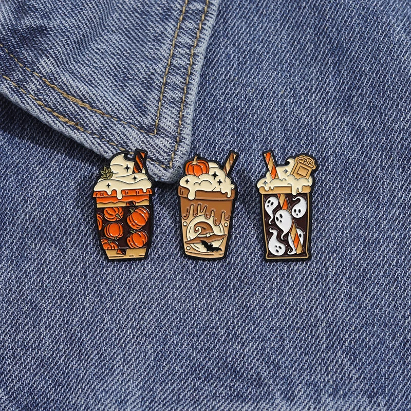 Pins de Cafés de Halloween