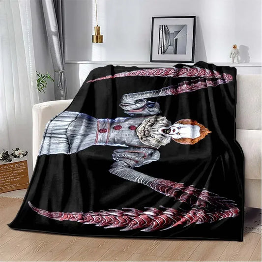Mantas de Pennywise de Franela Suave 2 - Exclusivo Club Boo