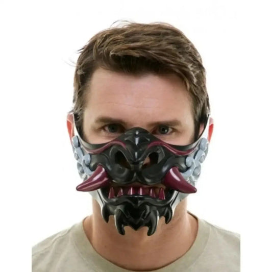 Máscaras Media Cara (Diablo Japonés y Murciélago Demoníaco)