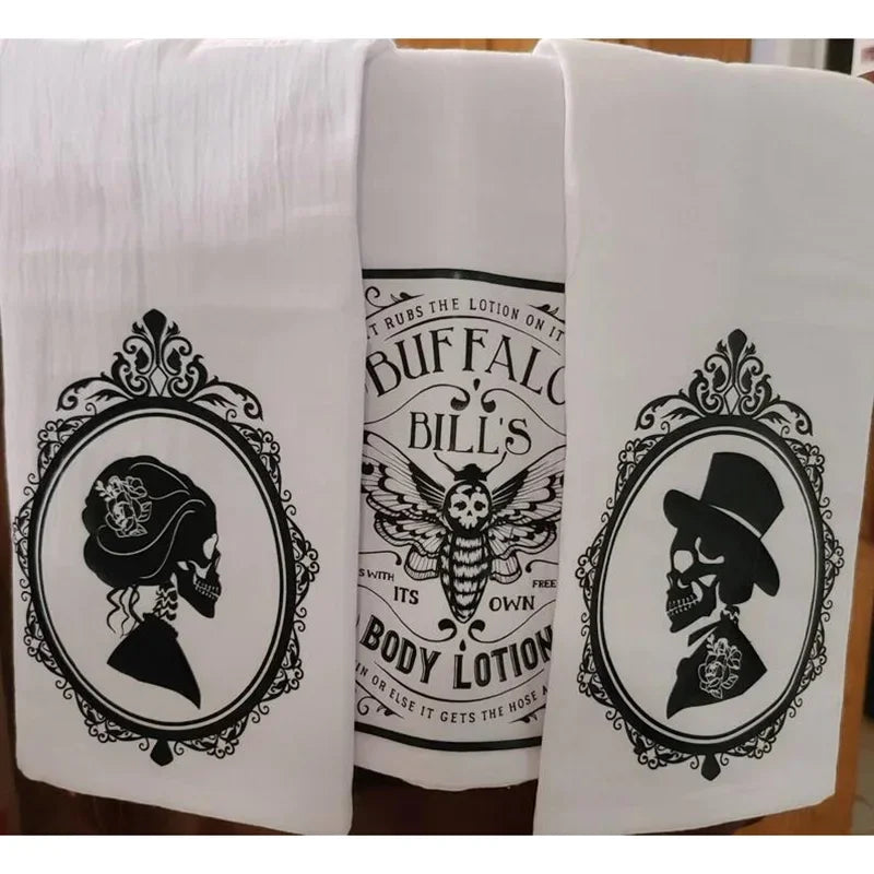 Trapos Pareja de Calaveras Elegantes