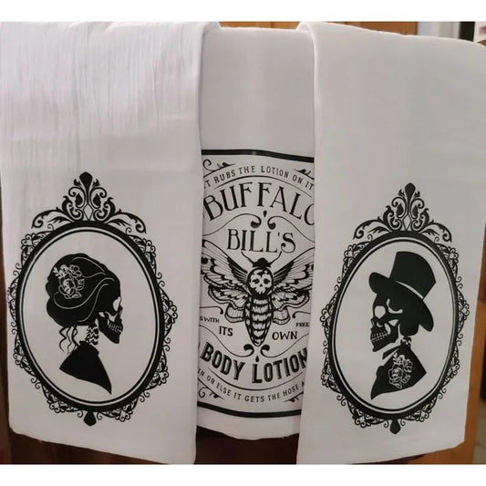 Trapos Pareja de Calaveras Elegantes