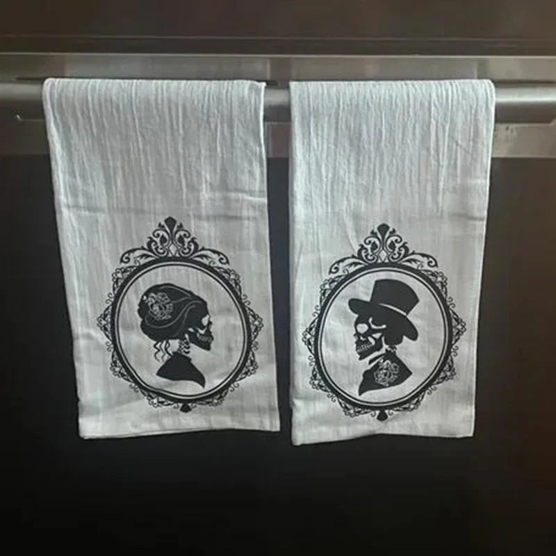 Trapos Pareja de Calaveras Elegantes