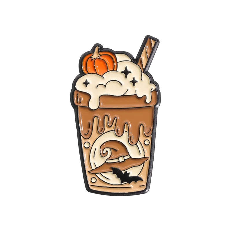 Pins de Cafés de Halloween