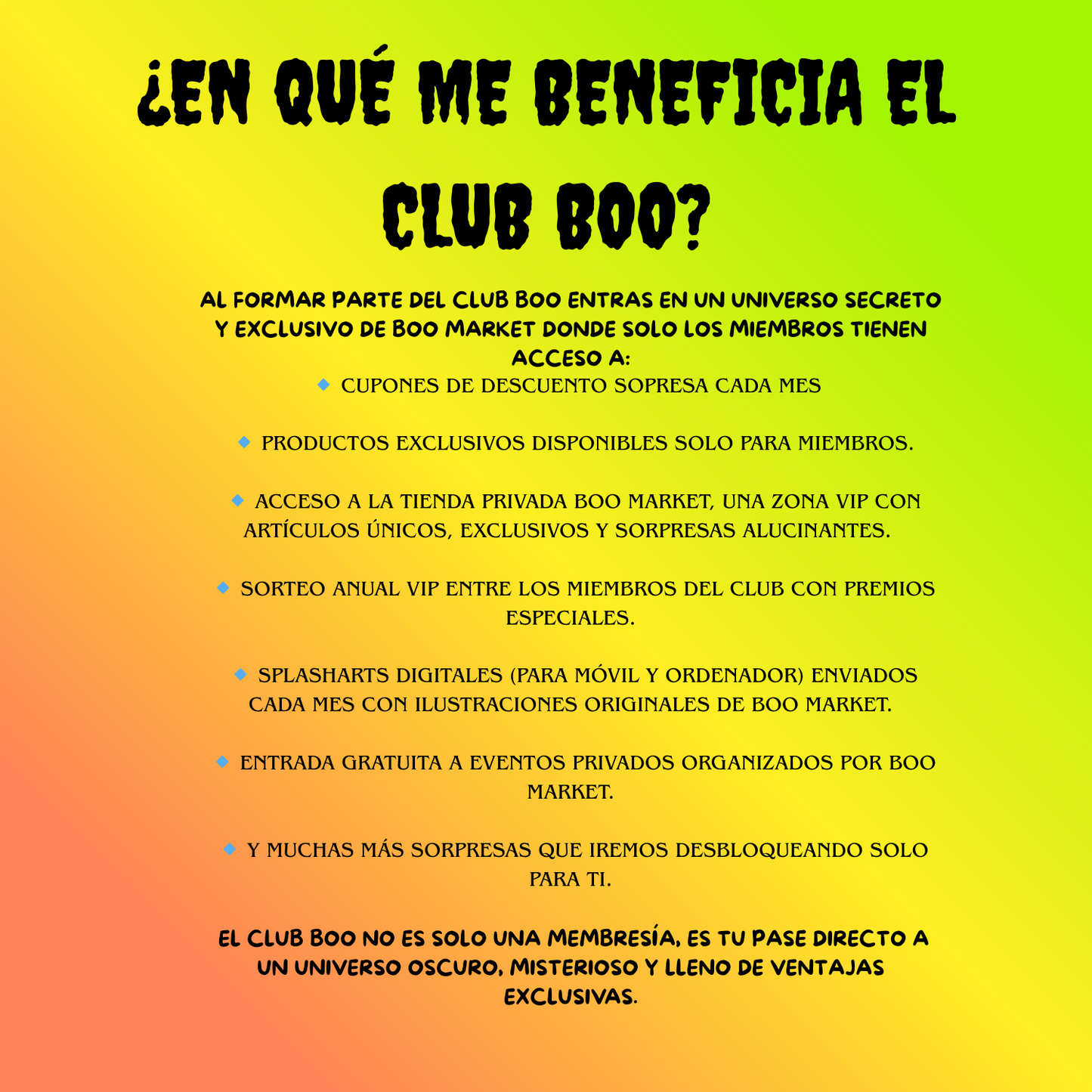 Club Boo - Membresía Anual
