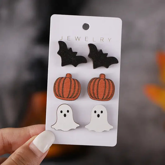 Pack 3 Pendientes de Halloween