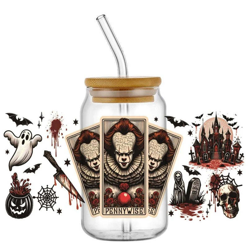 Pegatinas Tarot Terror