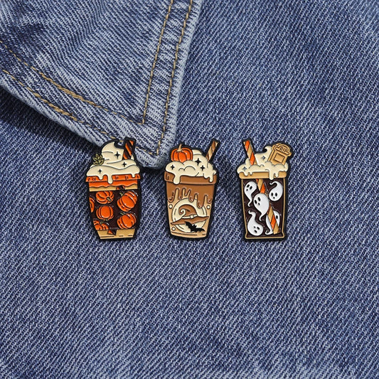 Pins de Cafés de Halloween